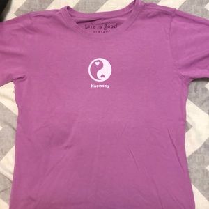 Life is Good -vintage -Harmony TShirt - size small